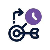 relevant dual tone icon. Sleek and modern icon for websites and mobile apps. vector