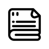 blanket line icon. Clean and minimalist icon for websites and mobile apps. vector