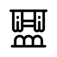 cinema line icon. Clean and minimalist icon for websites and mobile apps. vector