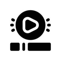processing glyph icon. Strong and solid icon for websites, mobile interfaces, presentations, and visual branding. High quality and easy to edit. vector