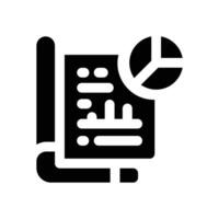 economy glyph icon. Strong and solid icon for websites and mobile apps. vector