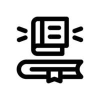 print book line icon. Clean and minimalist icon for websites and mobile apps. vector