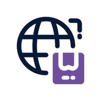 import dual tone icon. Sleek and modern icon for websites and mobile apps. vector