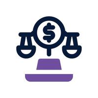equity duotone icon. Sleek and modern icon for websites, mobile apps, marketing materials, and corporate design. Fully scalable and ready to use. vector