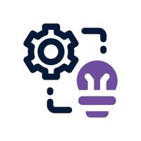 implementation duotone icon. Sleek and modern icon for websites, mobile apps, marketing materials, and corporate design. Fully scalable and ready to use. vector