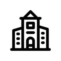 corporation line icon. Clean and minimalist icon for websites and mobile apps. vector