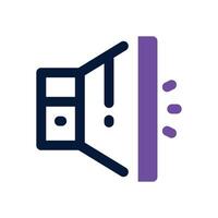 volume duotone icon. Sleek and modern icon for websites, mobile apps, marketing materials, and corporate design. Fully scalable and ready to use. vector