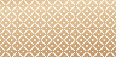 Seamless pattern in Arabian style. Geometric ornament golden colors isolated for wallpapers and backgrounds, fabric, textile, cover, wrapping paper, laser cut material templates, printing linen vector