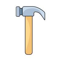 illustration of A Simple Hammer vector