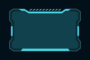 Sci-Fi HUD Boxes and Holographic Interface Frames. Futuristic HUD callouts and boxed UI elements. Great for cyber themes, high-tech visuals, and augmented reality UI concepts vector