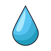 illustration of Simple Water Drop vector