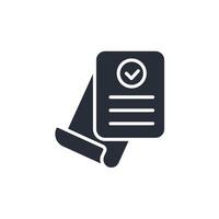 agreement icons sign for use vector