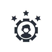 experience icons sign for use vector