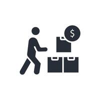 delivery icons sign for use vector