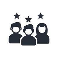 experts icons sign for use vector