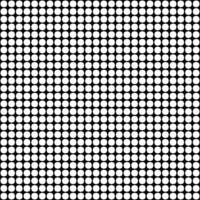 Minimal polka dot pattern, black dots on white, seamless modern background, stylish design, repeat. vector