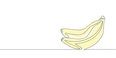 Two yellow bananas rest side by side on a minimalistic white background capturing simplicity and freshness vector