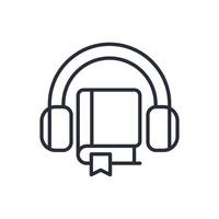 learning support icons isolated style vector
