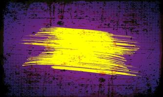 Rustic Comic book isolated on dirty blue background with rustic grunge, halftone and yellow stripe effect style for manga speed frame, superhero action, banner event vector