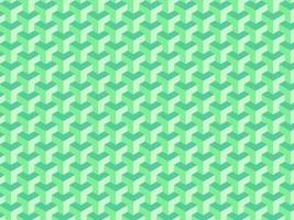 Green Isometric Pattern-Abstract Modern Geometric Background vector