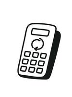 payment terminal cloud sync, pos with cloud backup vector