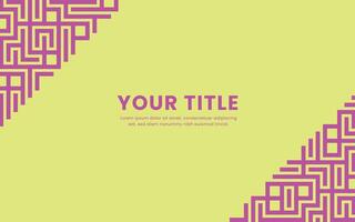 Abstract geometric background shape pattern design . vector