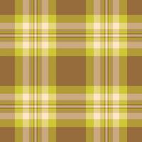 Warmtoned plaid pattern with intersecting lines. Ideal for backgrounds, textiles, and designs requiring a traditional, earthy aesthetic. vector
