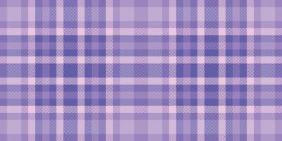 Subtle lilac and purple plaid pattern. Perfect for textile design, website backgrounds, or fashion projects. This soft, repeating texture evokes calmness and sophistication. vector