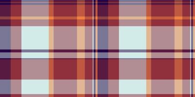 Furry texture plaid seamless, tribal check tartan . Irish background pattern textile fabric in pastel and red colors. vector