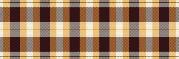 Elegant autumnal plaid pattern in warm browns, golds, and creams. Perfect for textile design, website backgrounds, or fallthemed projects. vector