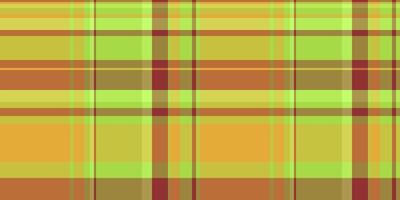 Vibrant autumnal plaid pattern in warm oranges, yellows, and greens. Perfect for fallthemed designs, textile prints, website backgrounds, or any project needing a cheerful, textured feel. vector