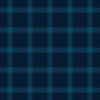 Elegant navy blue and teal plaid pattern. Perfect for textile design, website backgrounds, or fashion projects. This sophisticated, geometric design evokes feelings of calmness and style. vector