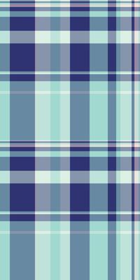 Faded plaid tartan fabric, menswear background texture . 40s seamless textile pattern check in light and cyan colors.