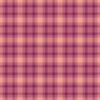 Elegant peach and mauve plaid pattern. Perfect for textile design, fashion, packaging, or website backgrounds. This subtle yet sophisticated texture evokes warmth and style. vector