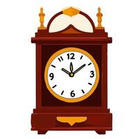 Decorative Mantel Clock Frame vector