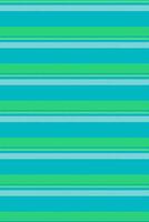 Iotton textile background fabric, dining room pattern lines vertical. Aiving room stripe texture seamless in cyan and green colors. vector
