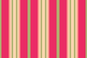 Vertical striped pattern in pink, green, and beige tones. Great for backgrounds, textiles, and designs needing a simple, repeating motif. Adds a vibrant, cheerful touch. vector