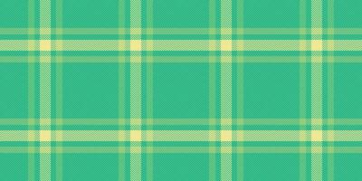 Vibrant teal and lime green plaid pattern. Perfect for textile design, website backgrounds, or crafting projects. This seamless texture evokes freshness and spring. vector