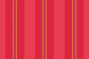 Vibrant vertical stripes pattern in shades of red and subtle gold. Seamless design for backgrounds, textiles, and graphic projects needing rhythm depth. vector