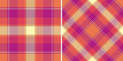 Vibrant autumnal plaid patterns, perfect for textile design, fashion, or fallthemed projects. These seamless textures offer a classic yet modern feel, conveying warmth and style. vector