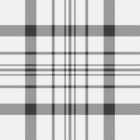 Monochrome plaid pattern. Timeless and versatile for backgrounds, textiles, or graphic design projects. Classic, refined design. Fabric, wallpaper, decoration. vector