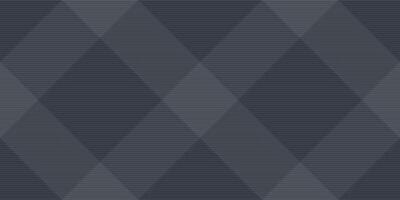 Elegant dark gray geometric pattern with subtle stripes forming diamond shapes. Perfect for backgrounds, website design, or textile prints. vector