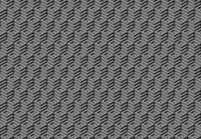 Abstract grayscale geometric pattern. Intricate, repeating design creates a dynamic, almost 3D effect. Perfect for backgrounds, textiles, website design, and modern branding. vector