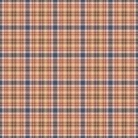 Detailed plaid pattern with warm hues. Represents tradition, comfort, and style. Ideal for backgrounds, textiles, and fashion designs. Versatile backdrop. vector