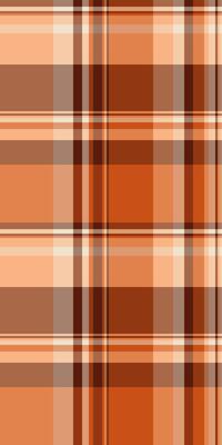 English plaid tartan pattern, warmth seamless textile check. Kitchen background fabric texture in orange and red colors.