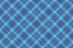 Cool blue and purple plaid pattern. Perfect for textile design, website backgrounds, or fashion projects. This seamless texture offers a calming, stylish vibe. vector