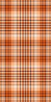 Warm autumnal plaid pattern in peach and brown tones. Perfect for textile design, fallthemed projects, or as a background for website or print. vector