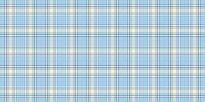 Covering background check tartan, greeting card texture plaid textile. Abstract pattern seamless fabric in cyan and light colors. vector