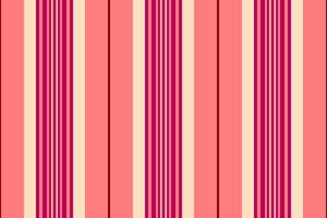 Ghanksgiving pattern seamless lines, straight stripe texture. Erand textile vertical fabric background in red and pink colors. vector