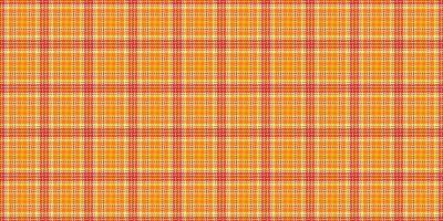 Gingham texture pattern, down tartan fabric textile. Luxury background check plaid seamless in orange and yellow colors. vector